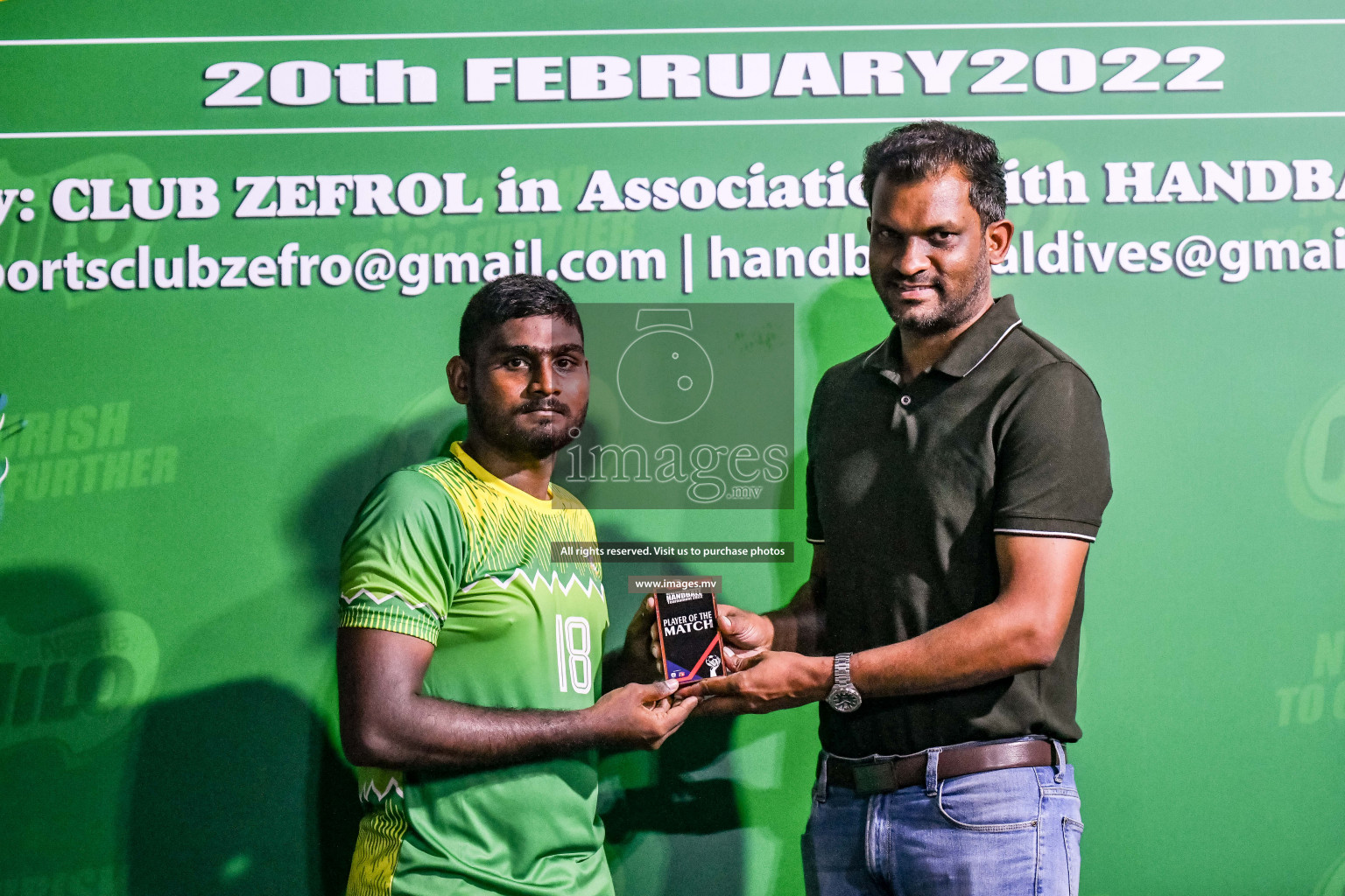 Milo 6th Inter Office Handball Tournament 2022 photos by Nausham Waheed