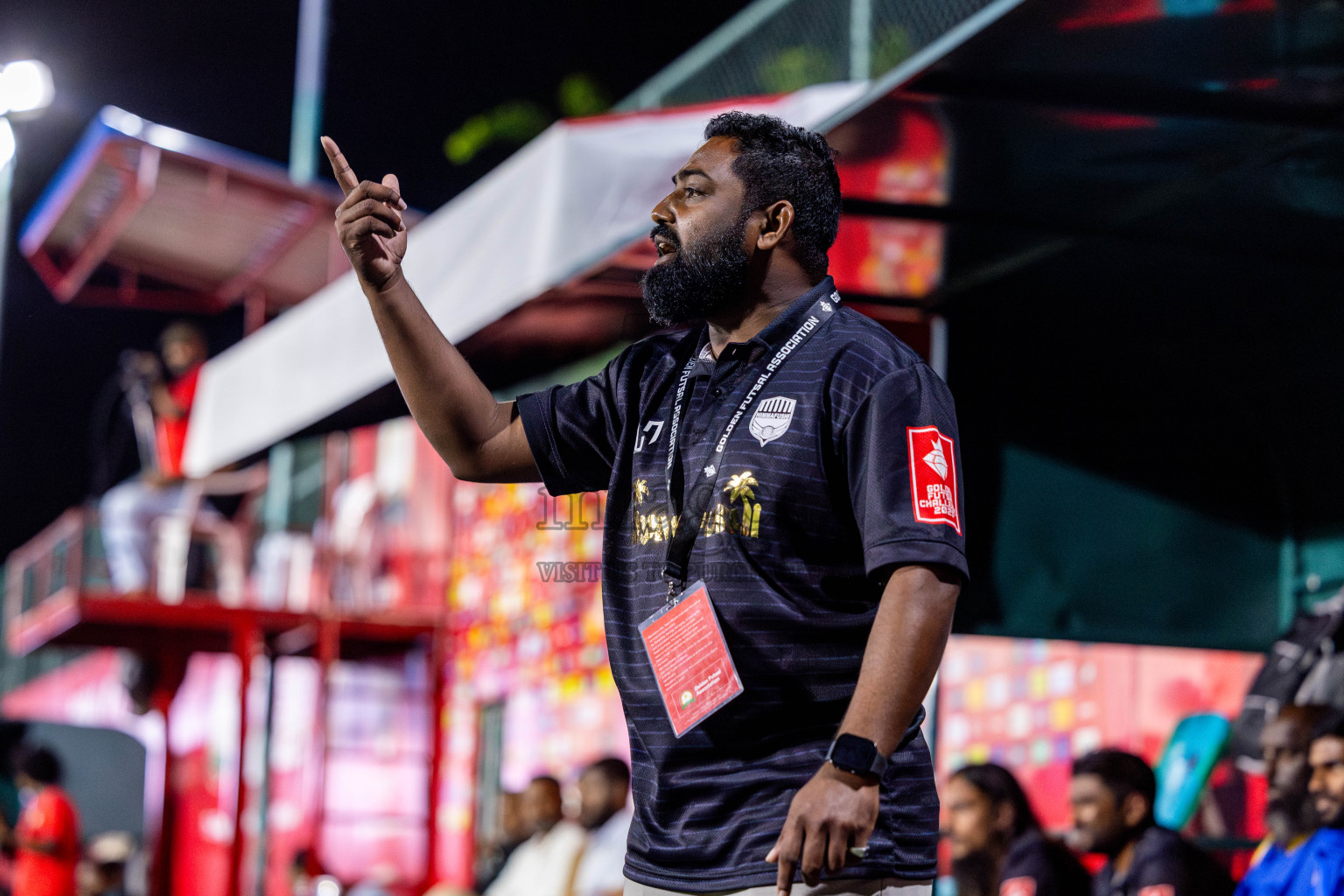 K Himmafushi vs K Maafushi on Day 18 of Golden Futsal Challenge 2025 was held on Thursday, 23rd January 2025, in Hulhumale', Maldives. Photos: Nausham Waheed / images.mv