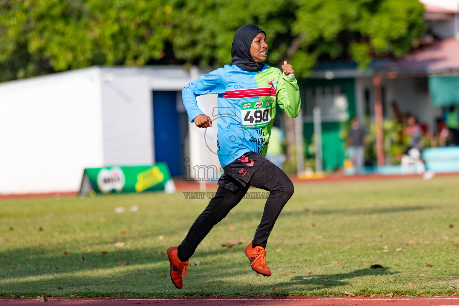 Day 4 of MILO Athletics Association Championship was held on Friday, 8th March 2024 in Male', Maldives. Photos: Hasna Hussain