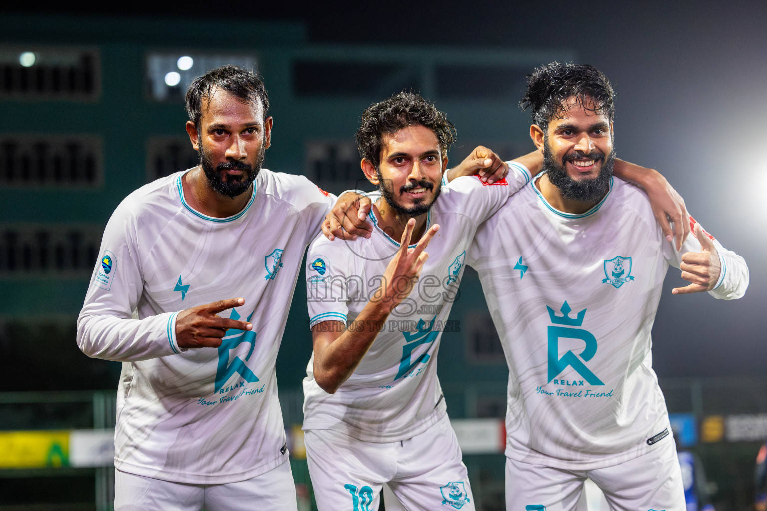 AA Bodufolhudhoo vs AA Thoddoo in Day 15 of Golden Futsal Challenge 2025 was held on Sunday, 19th January 2025, in Hulhumale', Maldives. Photos: Nausham Waheed / images.mv