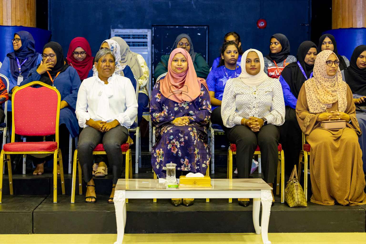 Day 1 of 25th Milo Inter-School Netball Tournament was held in Social Center at Male', Maldives on Thursday, 8th August 2024. Photos: Nausham Waheed / images.mv