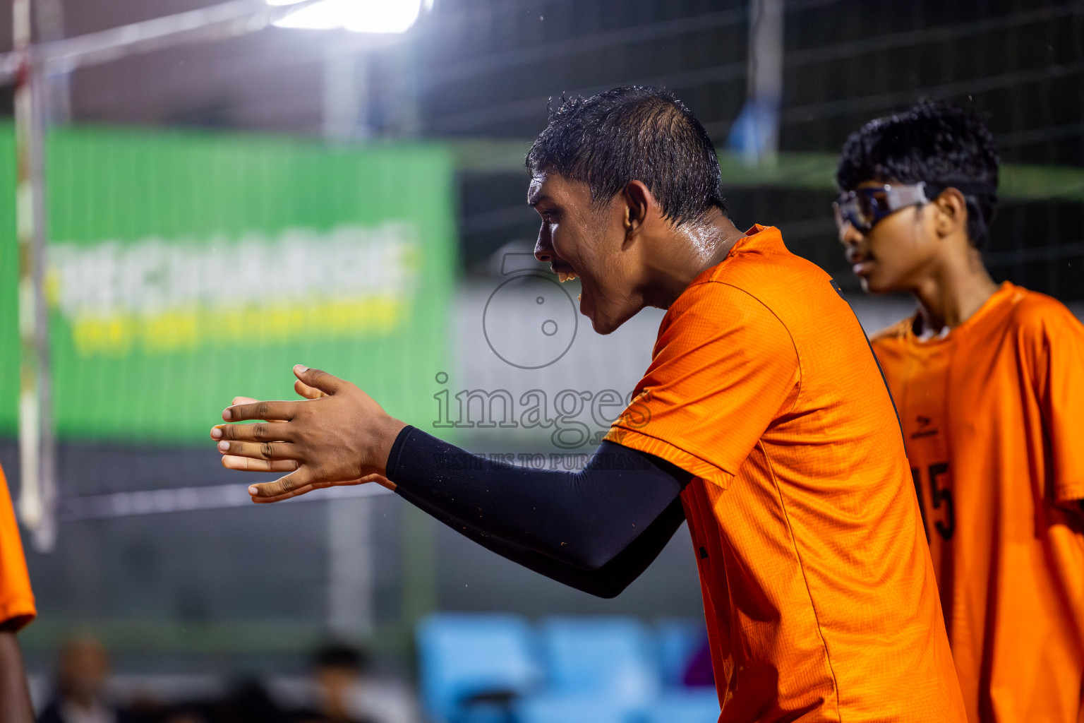 Sports Club Vision vs Sports Club Dhirun in the Bronze Match of Milo National Junior Volleyball Championship 2025 Men's Division was held on Saturday, 29th November 2025 at Ekuveni Turf Court Male', Maldives. Photos: Nausham Waheed / images.mv
