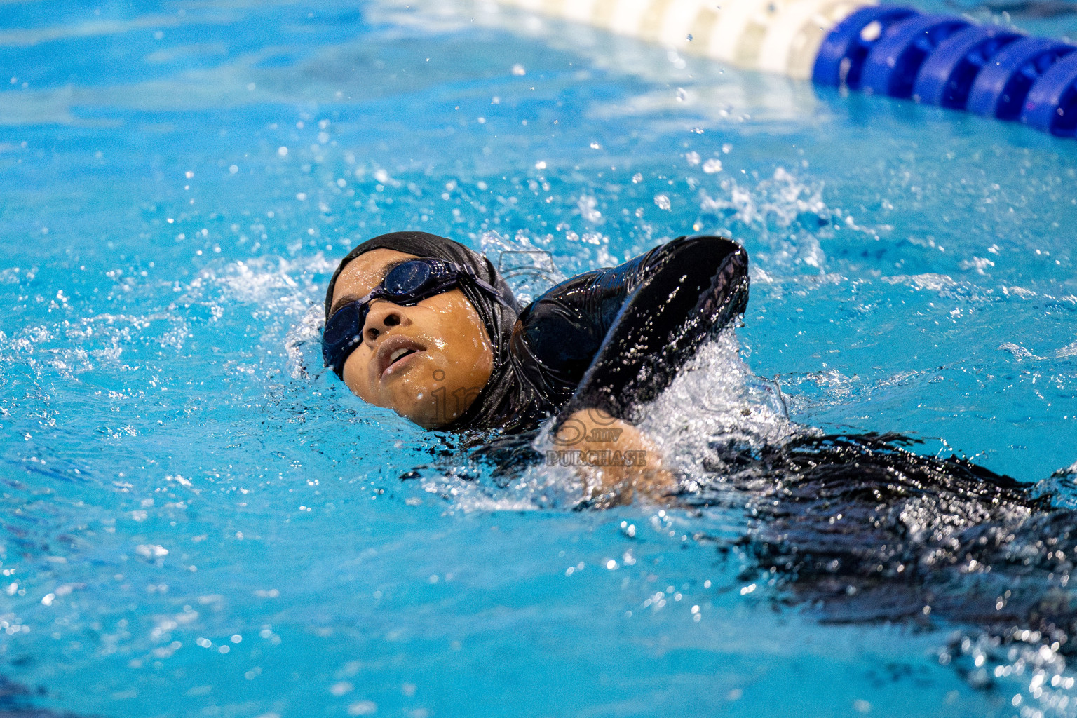 20th Inter-school Swimming Competition 2024 held in Hulhumale', Maldives on Monday, 14th October 2024. 
Photos: Hassan Simah / images.mv