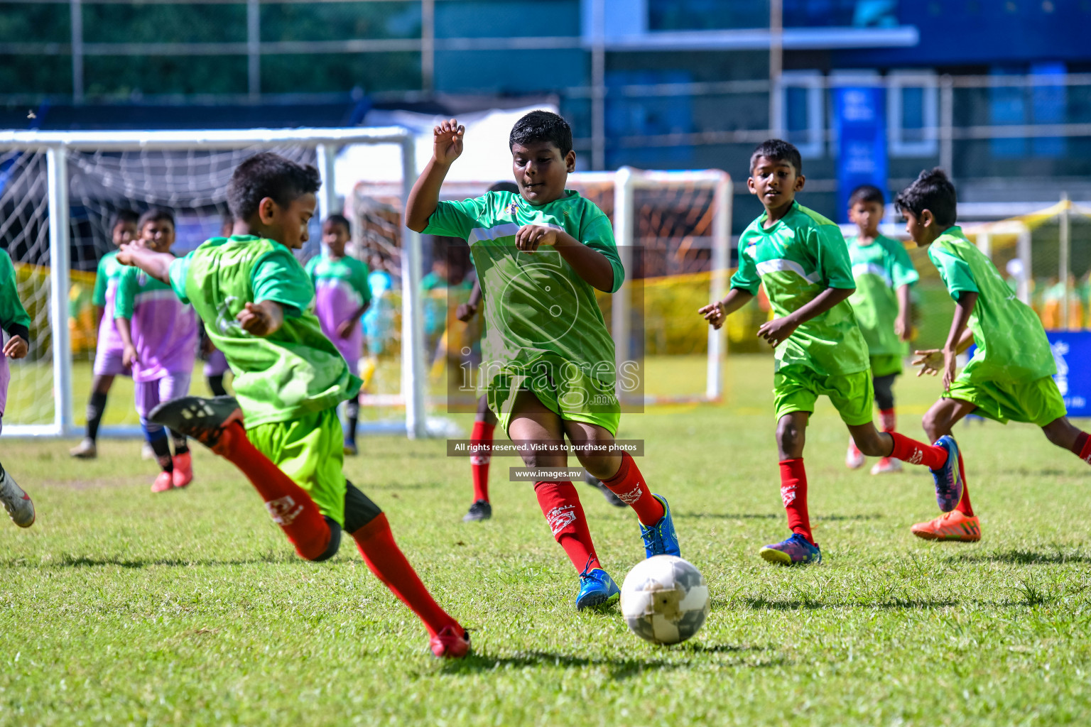 Day 2 of Milo Kids Football Fiesta 2022 was held in Male', Maldives on 20th October 2022. Photos: Nausham Waheed/ images.mv