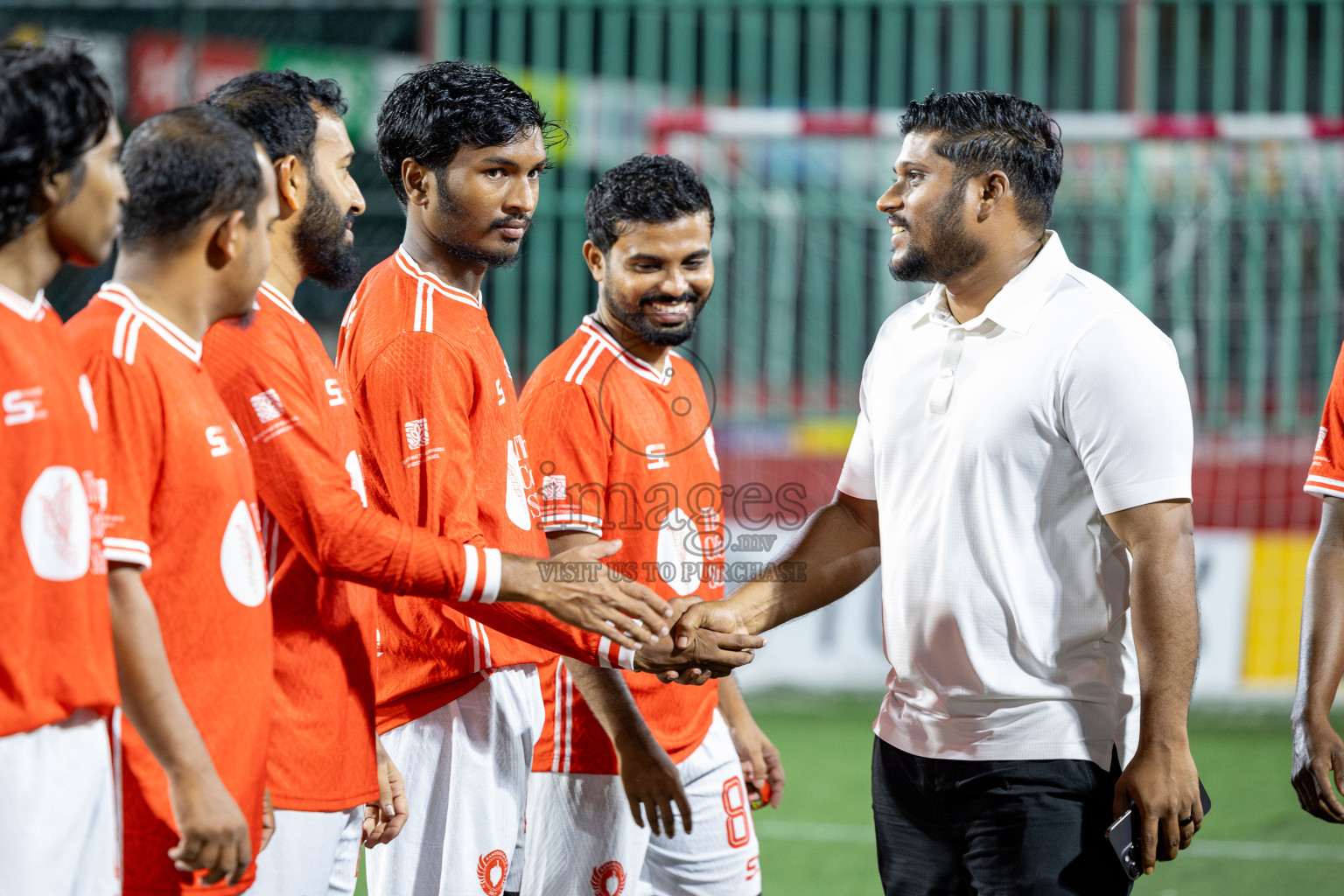 Th. Veymandoo VS Th. Kandoodhoo in Day 18 of Golden Futsal Challenge 2025 was held on Wednesday, 22nd January 2025, in Hulhumale', Maldives. Photos: Nausham Waheed / images.mv