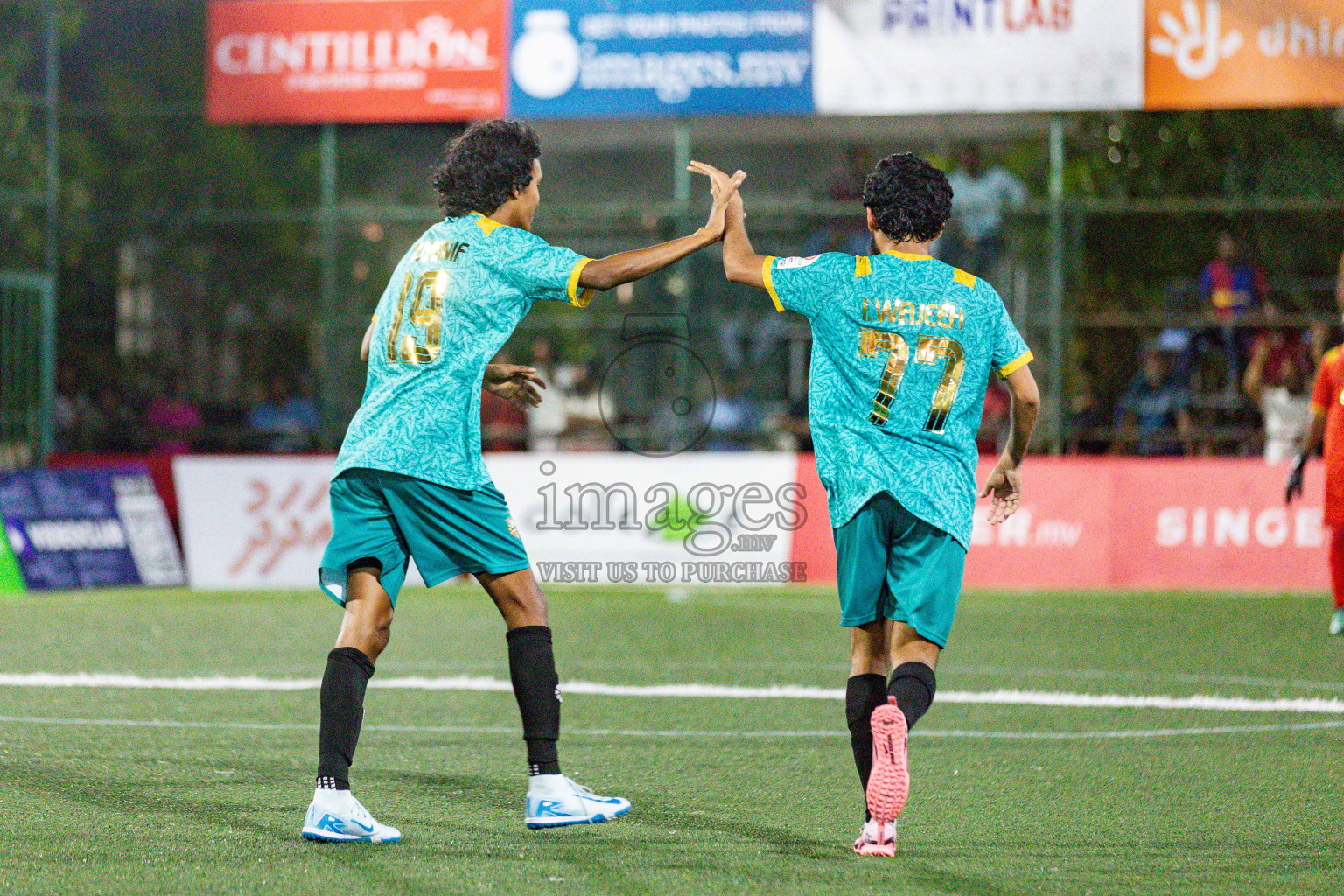 Club WAMCO vs MIBSA in Club Maldives Cup 2024 held in Rehendi Futsal Ground, Hulhumale', Maldives on Friday, 4th October 2024. 
Photos: Hassan Simah / images.mv