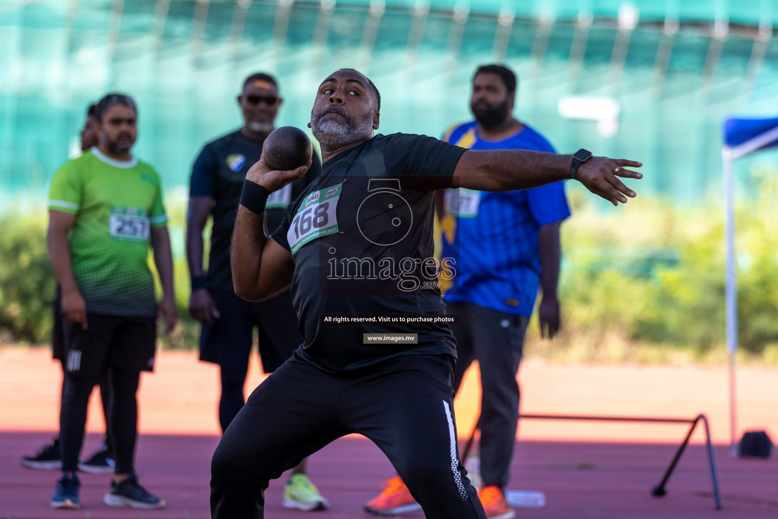 Day 2 of Athletics National Championships 2022 on 23rd Sep 2022, held in Hulhumale', Maldives Photos: Hassan Simah / Images.mv