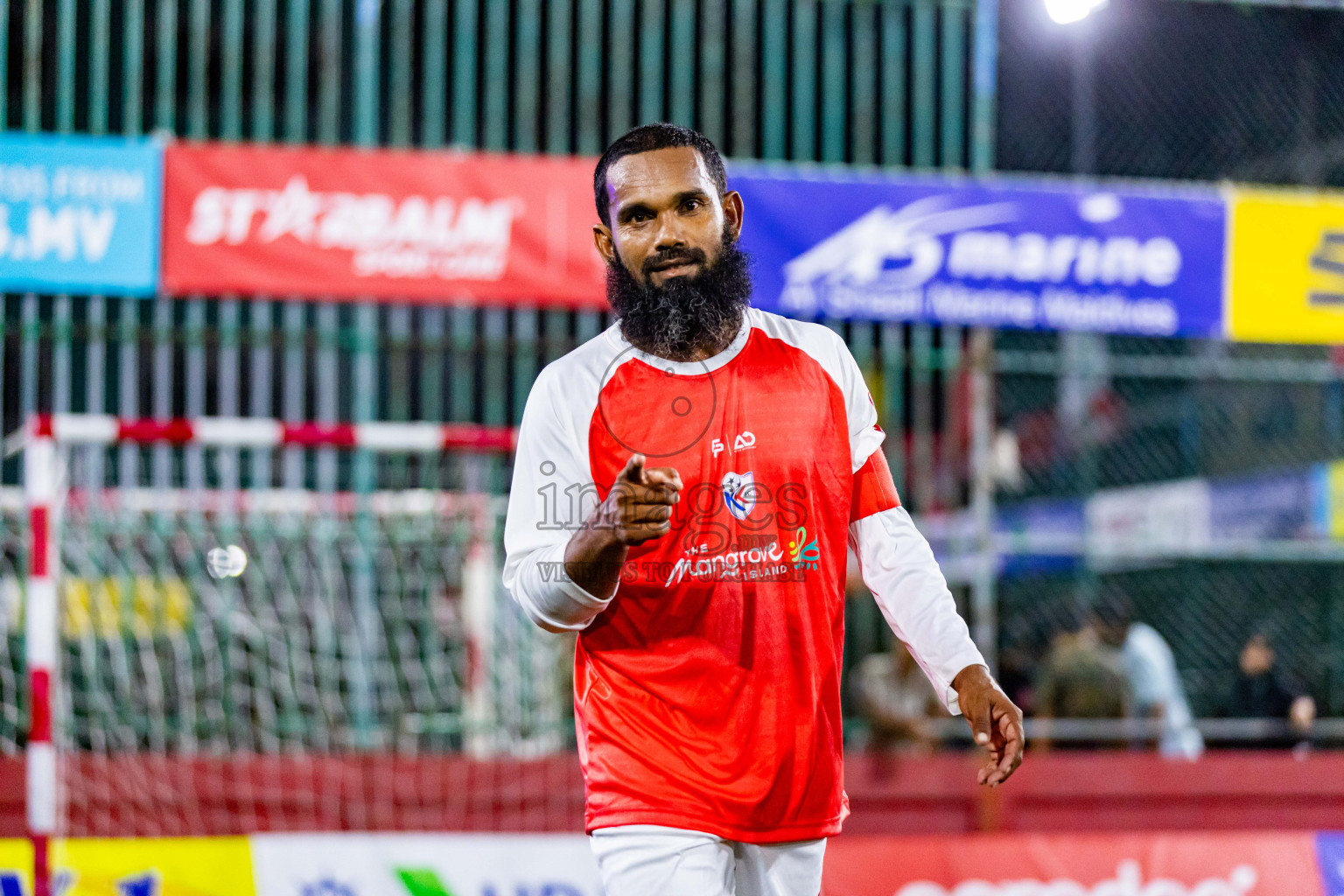 N Maafaru vs N Kendhikulhudhoo in Day 23 of Golden Futsal Challenge 2024 was held on Tuesday , 6th February 2024 in Hulhumale', Maldives Photos: Nausham Waheed / images.mv