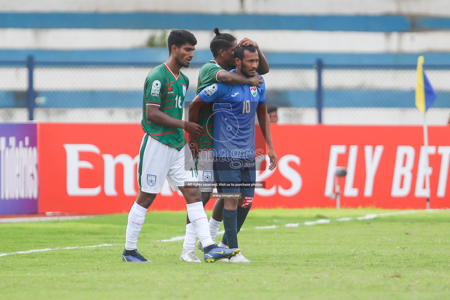 Bangladesh vs Maldives in SAFF Championship 2023 held in Sree Kanteerava Stadium, Bengaluru, India, on Saturday, 25th June 2023. Photos: Nausham Waheed, Hassan Simah / images.mv