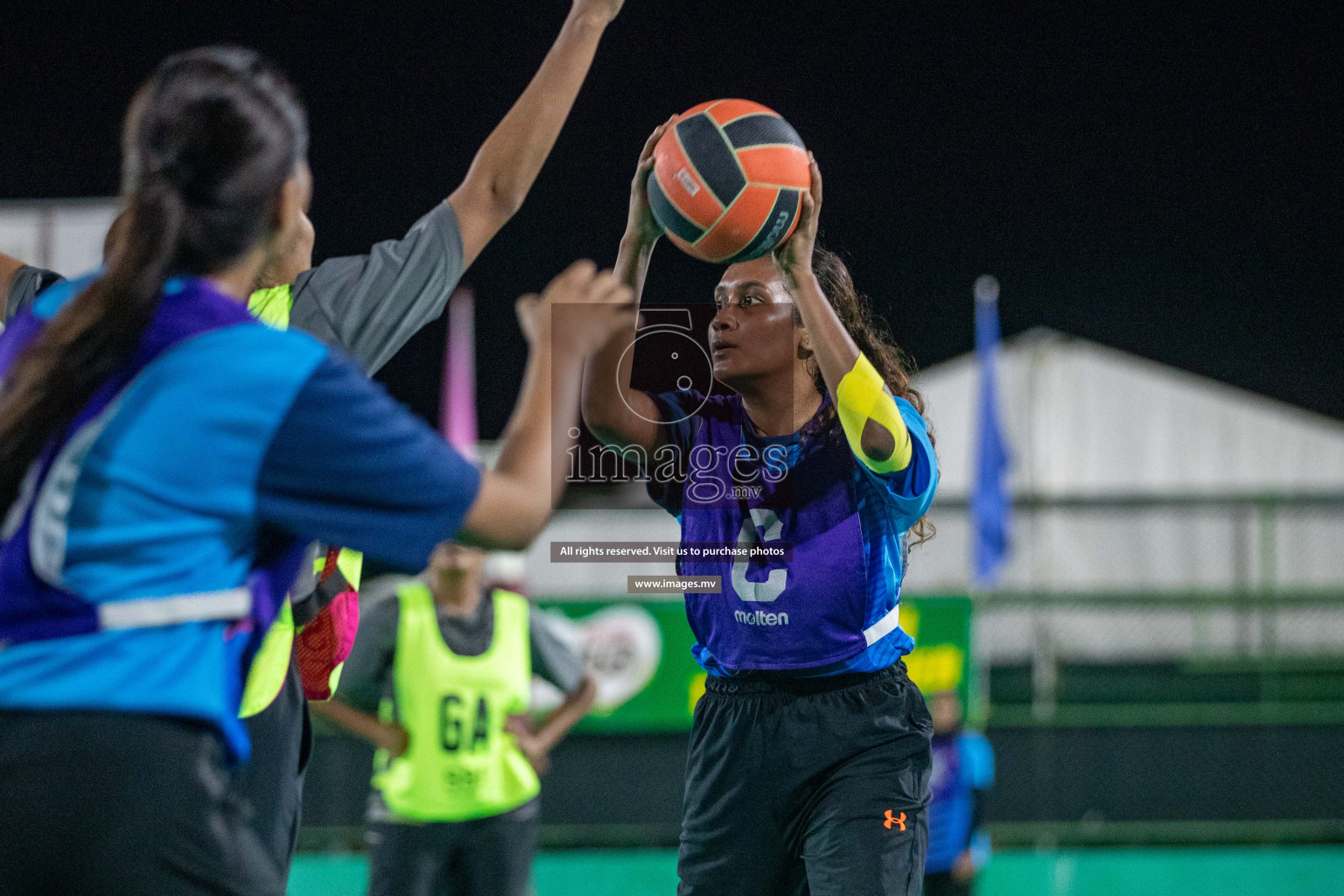 Day 6 of 20th Milo National Netball Tournament 2023, held in Synthetic Netball Court, Male', Maldives on 4th June 2023 Photos: Nausham Waheed/ Images.mv