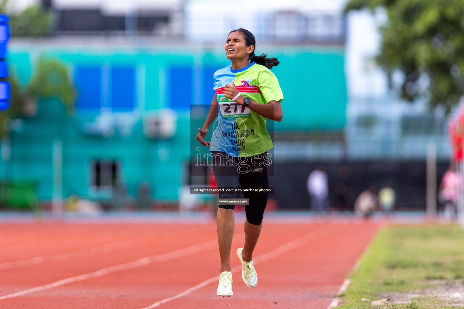 Day 2 of National Athletics Championship 2023 was held in Ekuveni Track at Male', Maldives on Friday, 24th November 2023. Photos: Nausham Waheed / images.mv