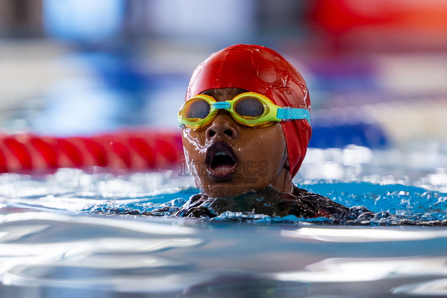 Day 2 of 20th Inter-school Swimming Competition 2024 held in Hulhumale', Maldives on Sunday, 13th October 2024. Photos: Nausham Waheed / images.mv