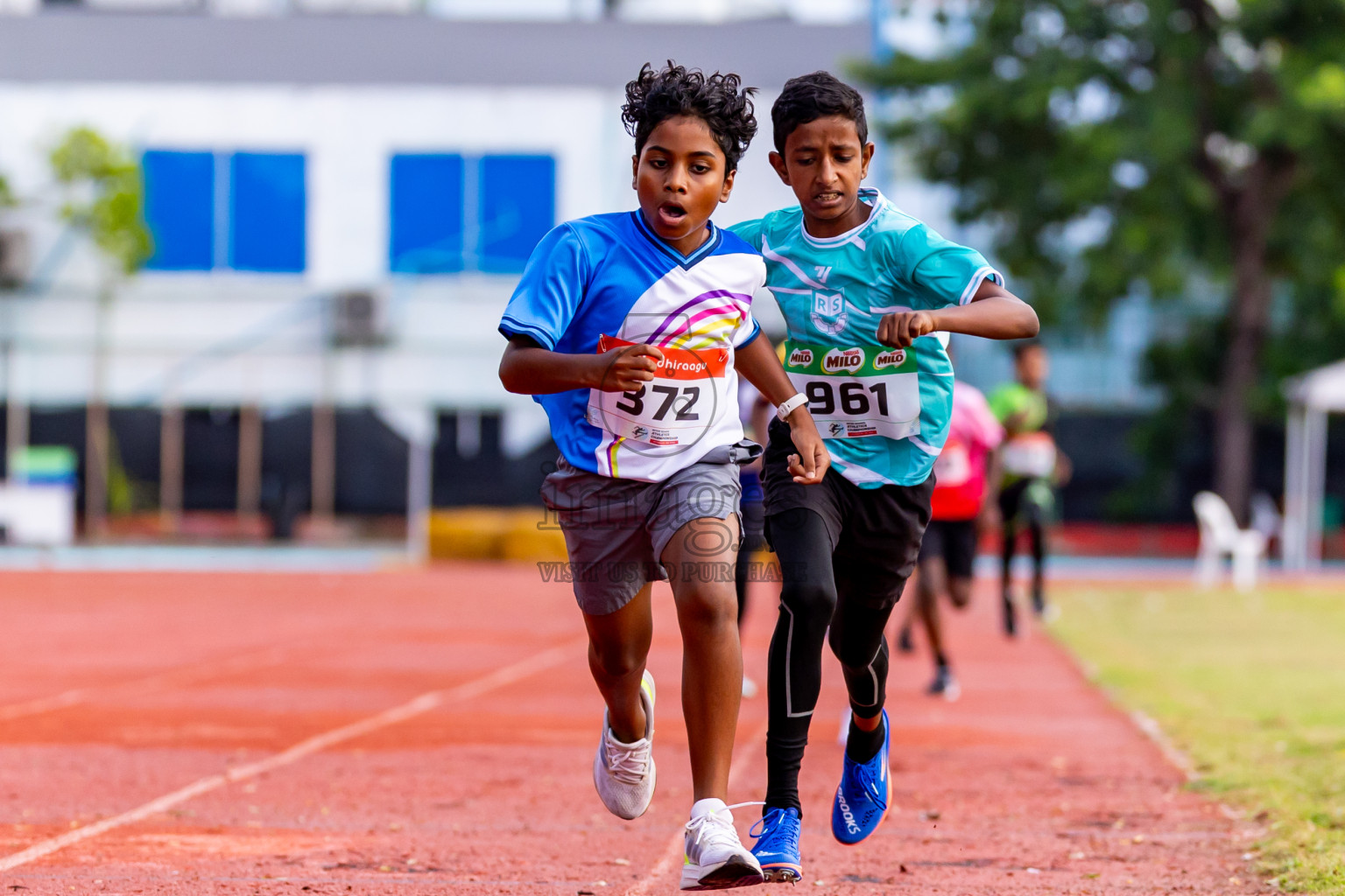 Day 5 of Inter-school Athletics Championship 2025 held in Ekuveni Synthetic Track, Male', Maldives on Saturday, 11th October 2025. Photos by: Nausham Waheed / Images.mv