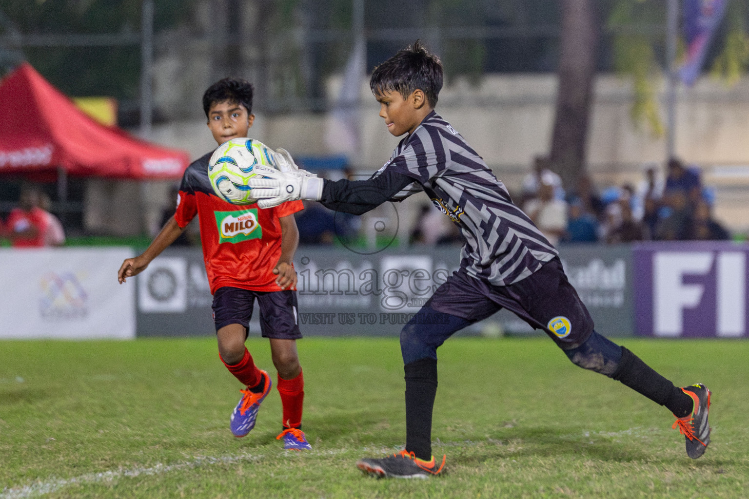 TC vs Valencia  (U12) in Day 5 of Dhivehi Youth League 2024 held at Henveiru Stadium on Friday 29th November 2024. Photos: Shuu Abdul Sattar/ Images.mv