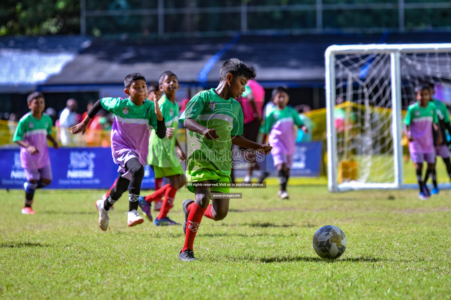 Day 2 of Milo Kids Football Fiesta 2022 was held in Male', Maldives on 20th October 2022. Photos: Nausham Waheed/ images.mv