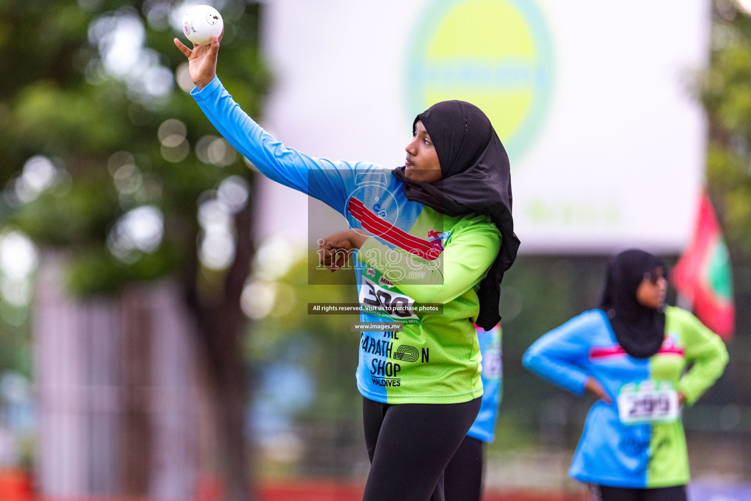 Day 2 of National Athletics Championship 2023 was held in Ekuveni Track at Male', Maldives on Friday, 24th November 2023. Photos: Nausham Waheed / images.mv