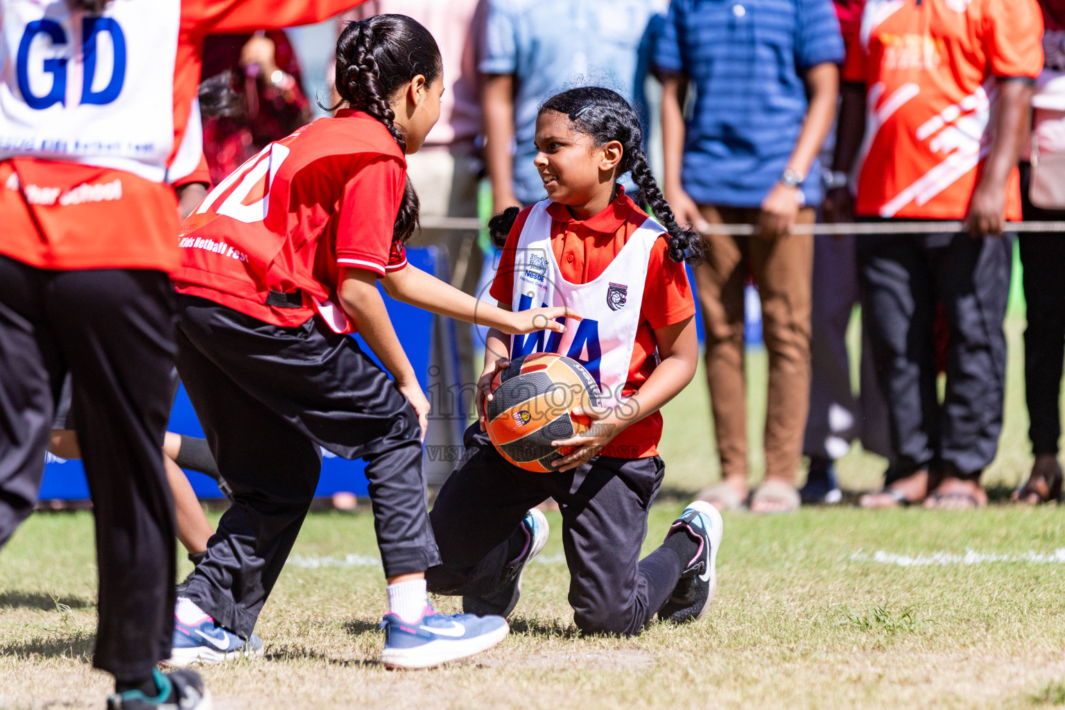 Day 3 of Nestle' Kids Netball Fiesta 2023 held in Henveyru Stadium, Male', Maldives on Saturday, 2nd December 2023. Photos by Nausham Waheed / Images.mv