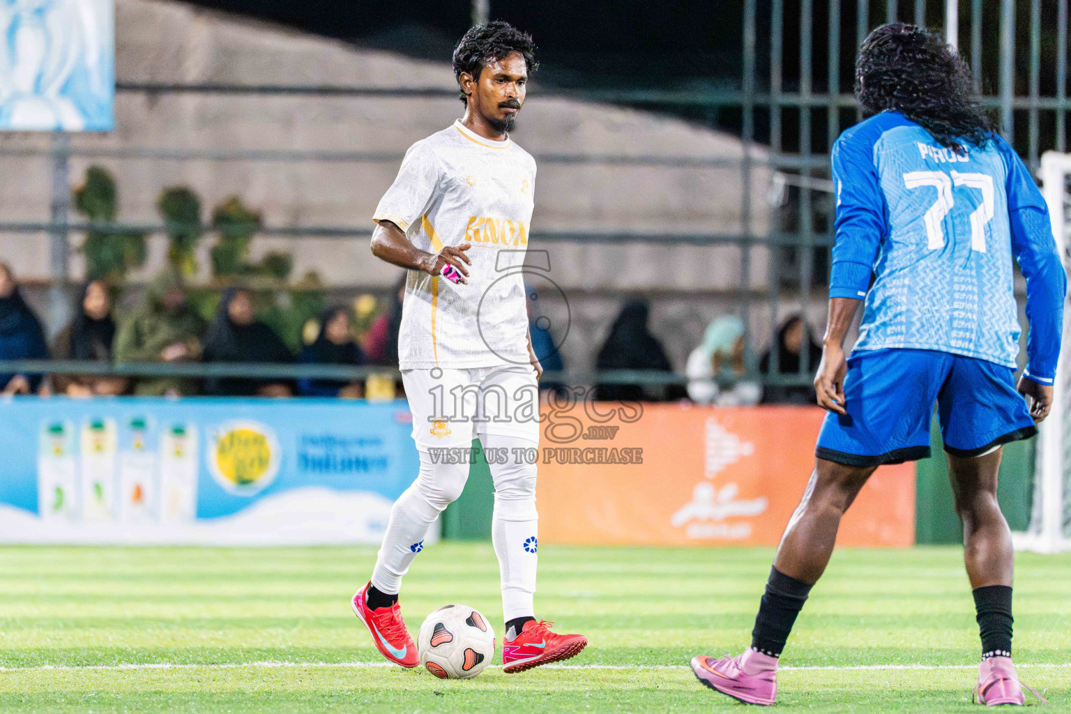 Kanmathi SC VS Kanmathi FC in Day 5 - Fonadhoo Youth Futsal Challenge 2025 held in Fonadhoo Futsal Stadium, L. Fonadhoo, Maldives on Thursday, 30th October 2025 Photos: Arif Rasheed / images.mv