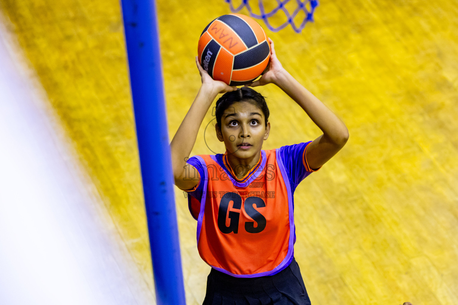 Day 5 of 25th Inter-School Netball Tournament was held in Social Center at Male', Maldives on Tuesday, 13th August 2024. Photos: Nausham Waheed / images.mv