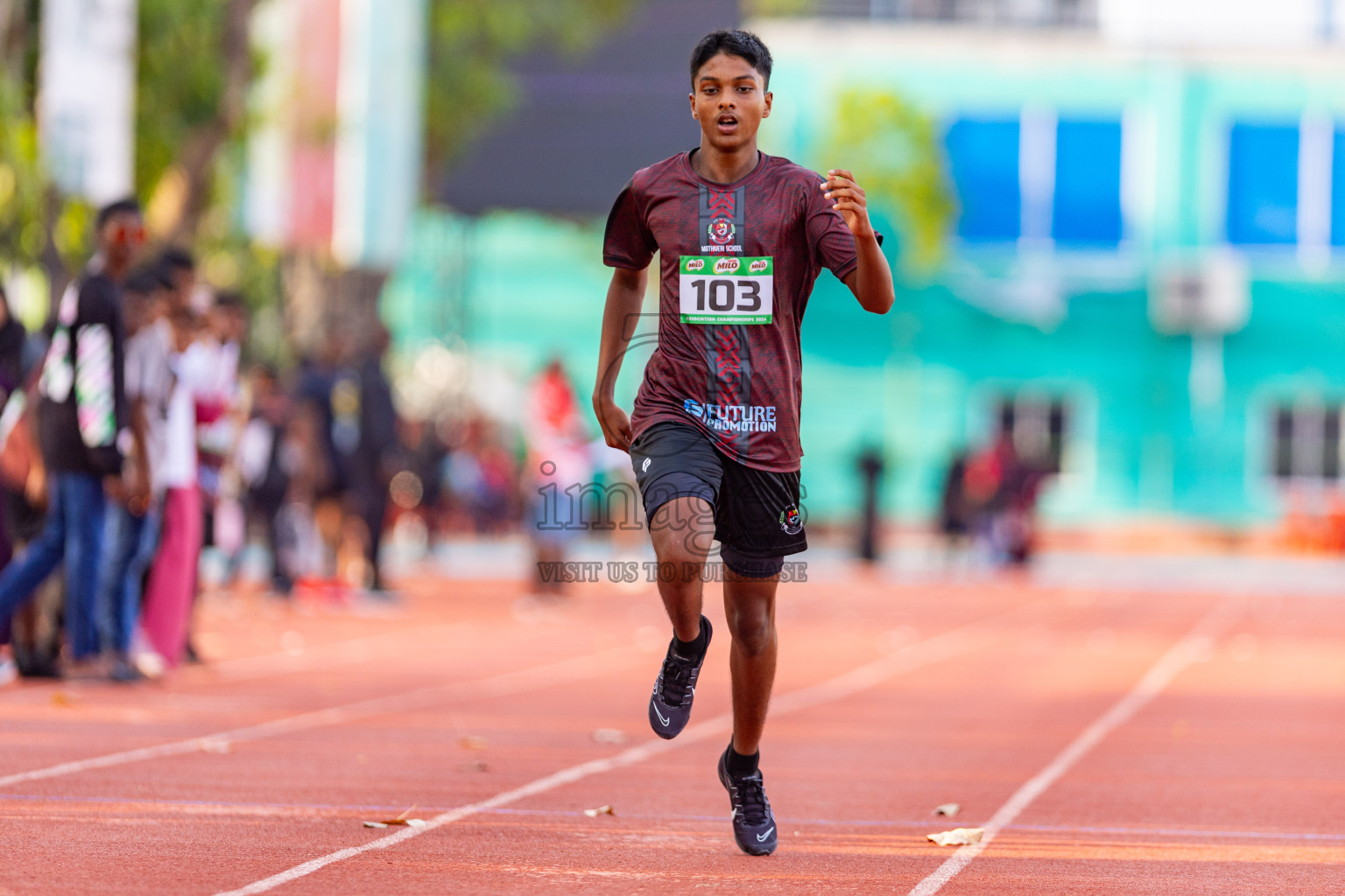 Day 2 of MILO Athletics Association Championship was held on Wednesday, 6th May 2024 in Male', Maldives. Photos: Nausham Waheed