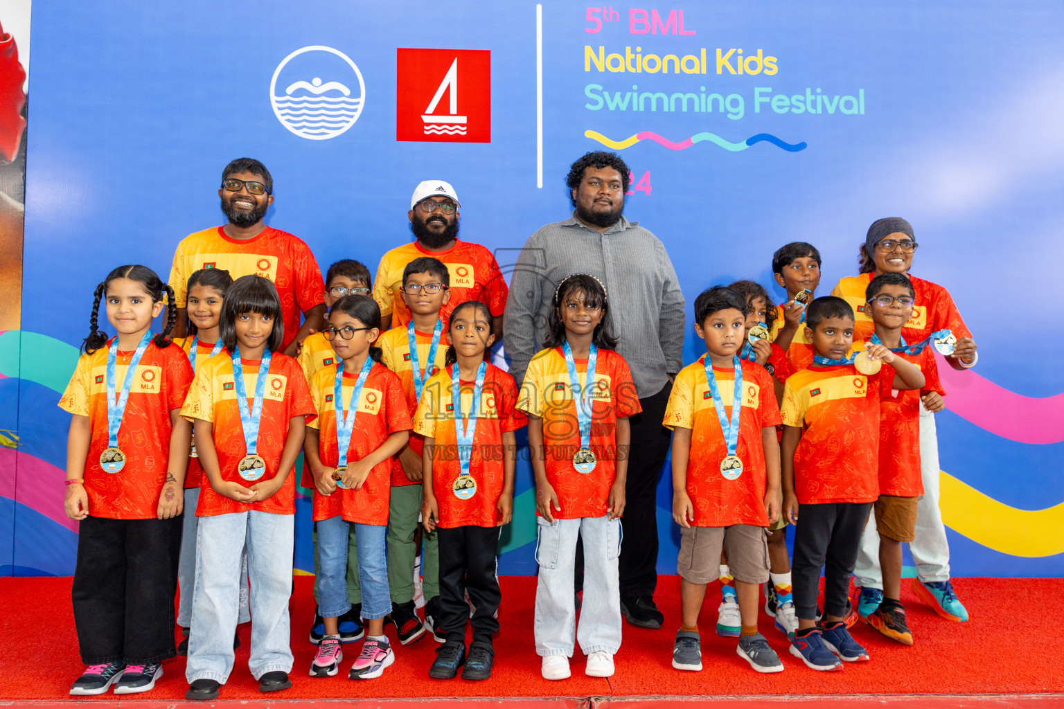 Closing of BML 5th National Swimming Kids Festival 2024 held in Hulhumale', Maldives on Saturday, 23rd November 2024.
Photos: Ismail Thoriq / images.mv