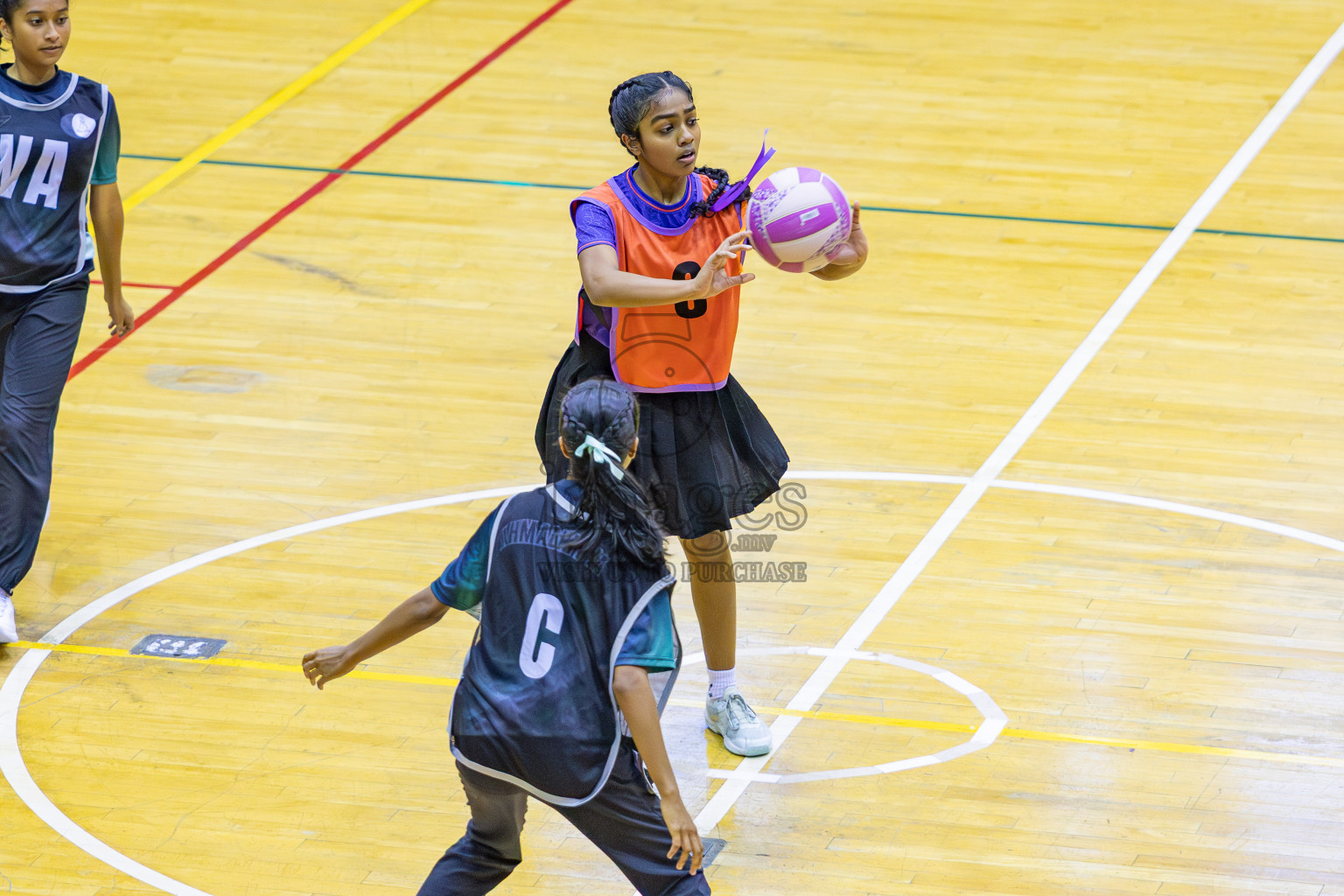 Day 15 of 26th Inter-School Netball Tournament 2025 was held in Social Center Indoor Hall on Thursday, 6th November 2025. Photos: Areef Adam / images.mv
