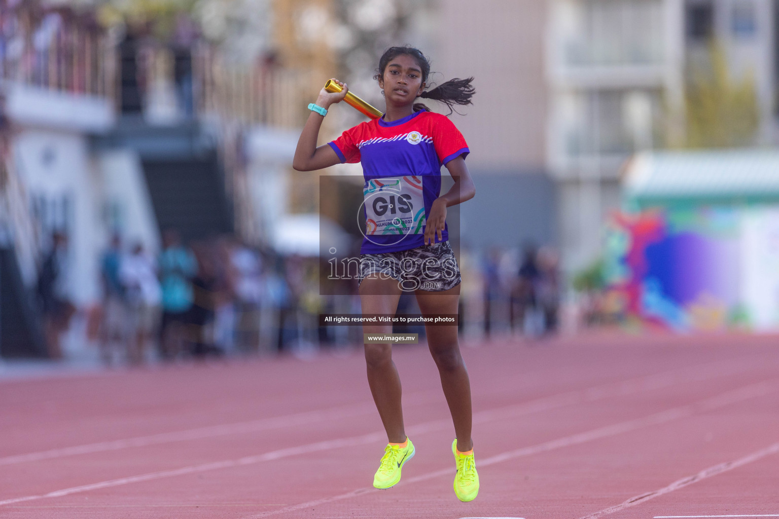 Day five of Inter School Athletics Championship 2023 was held at Hulhumale' Running Track at Hulhumale', Maldives on Wednesday, 18th May 2023. Photos: Shuu / images.mv