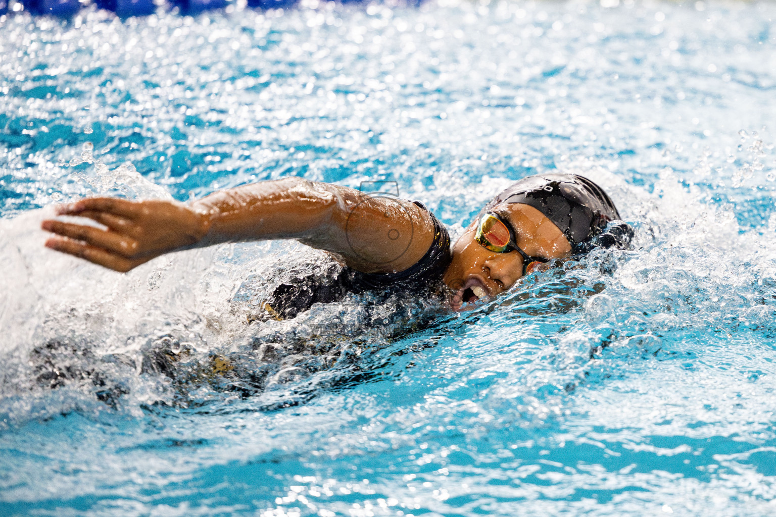 Day 5 of National Swimming Competition 2024 held in Hulhumale', Maldives on Tuesday, 17th December 2024. 
Photos: Hassan Simah / images.mv