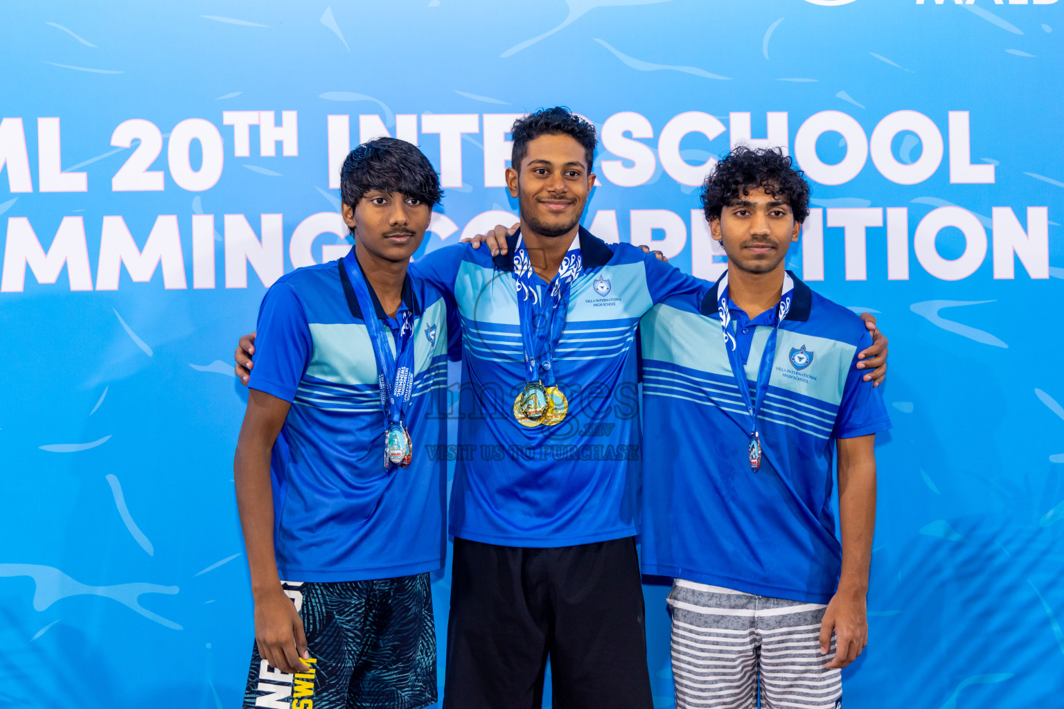 Day 5 of 20th Inter-school Swimming Competition 2024 held in Hulhumale', Maldives on Wednesday, 16th October 2024. Photos: Nausham Waheed / images.mv