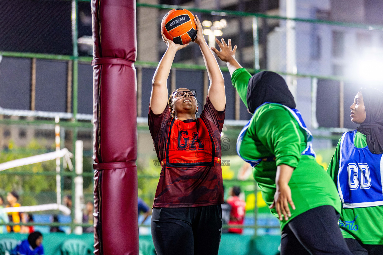 Day 3 of 23rd Netball Association Championship was held in Ekuveni Netball Court at Male', Maldives on Saturday, 27th April 2024. Photos: Nausham Waheed / images.mv