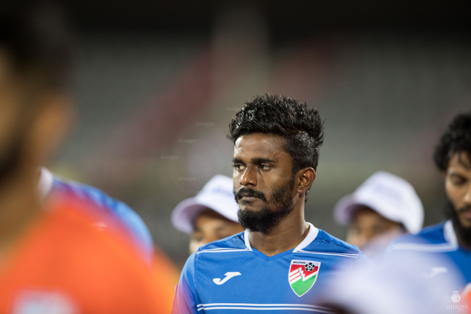 Maldives vs India in SAFF Suzuki Cup 2018 in Dhaka, Bangladesh, Sunday, September 9, 2018. (Images.mv Photo/ Hussain Sinan)