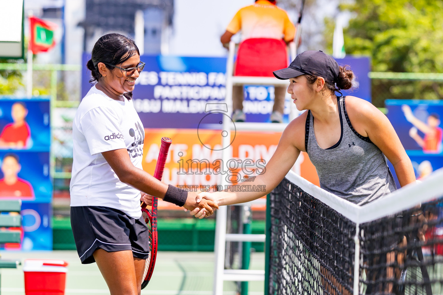 Day 4 of ATF Maldives Junior Open Tennis was held in Male' Tennis Court, Male', Maldives on Thursday, 12th December 2024. Photos: Nausham Waheed/ images.mv