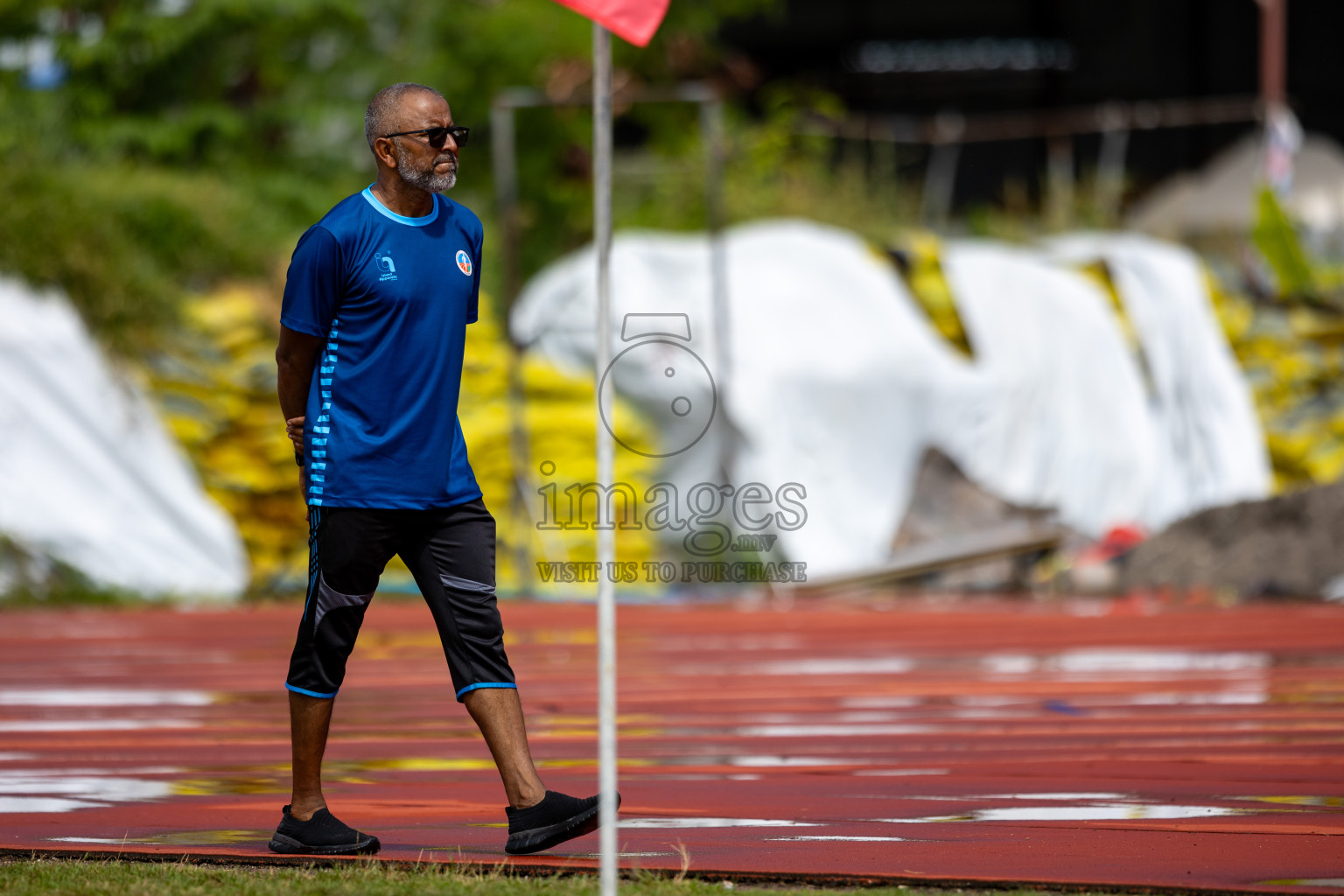 Day 1 of MWSC Interschool Athletics Championships 2024 held in Hulhumale Running Track, Hulhumale, Maldives on Saturday, 9th November 2024. 
Photos by: Ismail Thoriq / images.mv