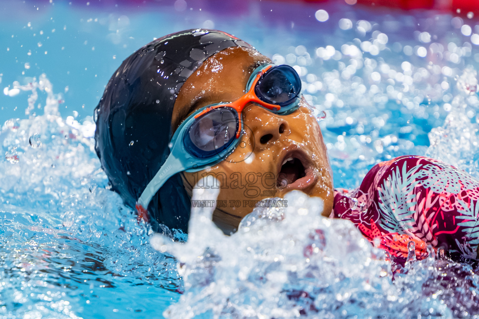 Day 1 of BML 6th National Kids Swimming Kids Festival 2025 held in Hulhumale', Maldives on Monday, 3rd November 2025. Photos: Nausham Waheed / images.mv