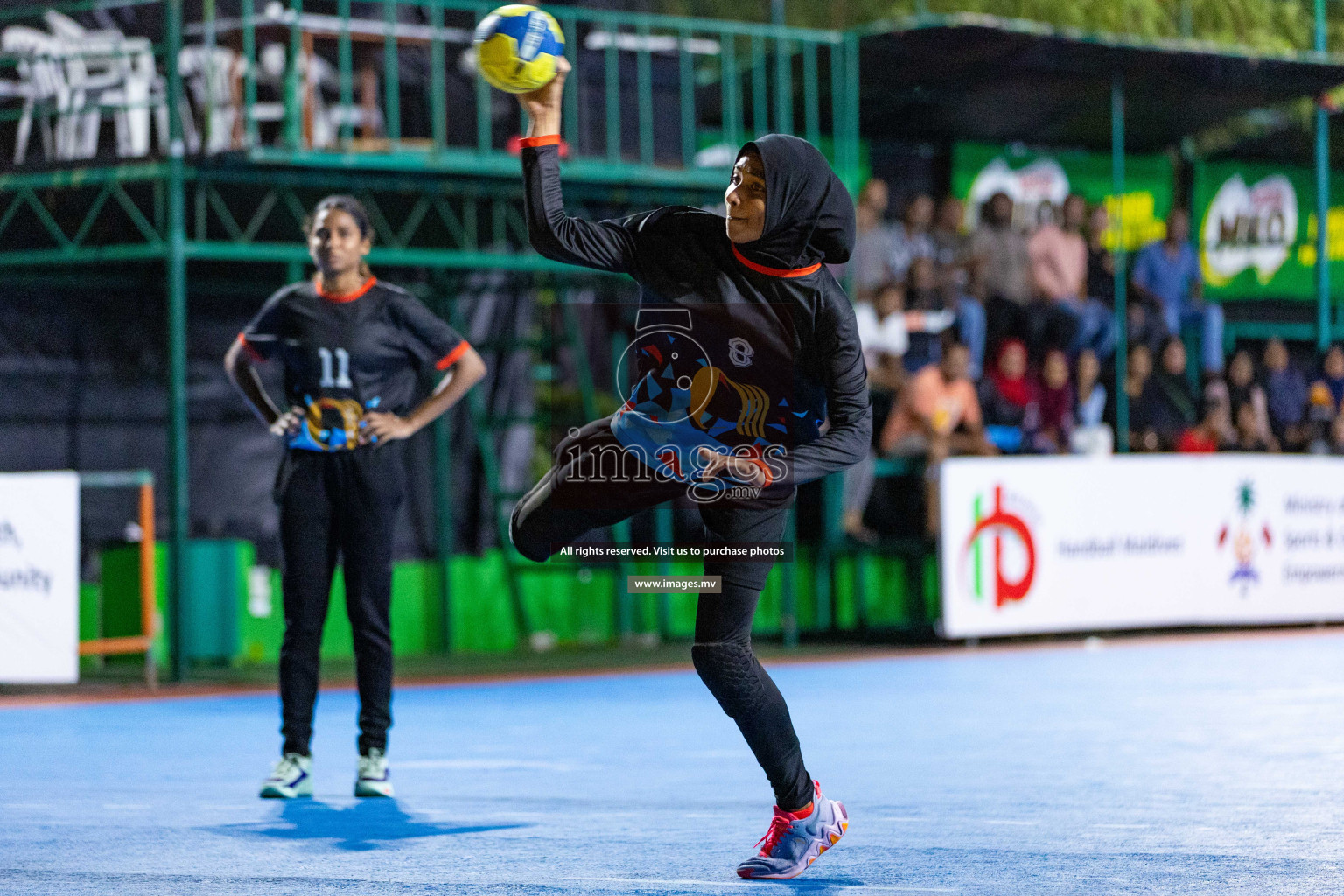 Day 1 of 7th Inter-Office/Company Handball Tournament 2023, held in Handball ground, Male', Maldives on Friday, 16th September 2023 Photos: Nausham Waheed/ Images.mv