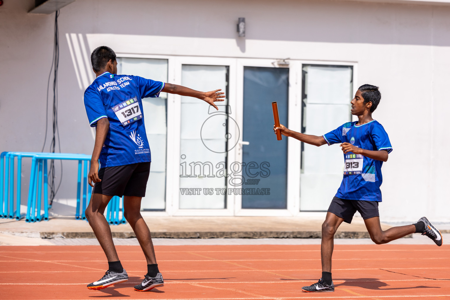 Day 6 of MWSC Interschool Athletics Championships 2024 held in Hulhumale Running Track, Hulhumale, Maldives on Thursday, 14th November 2024. Photos by: Ismail Thoriq / Images.mv