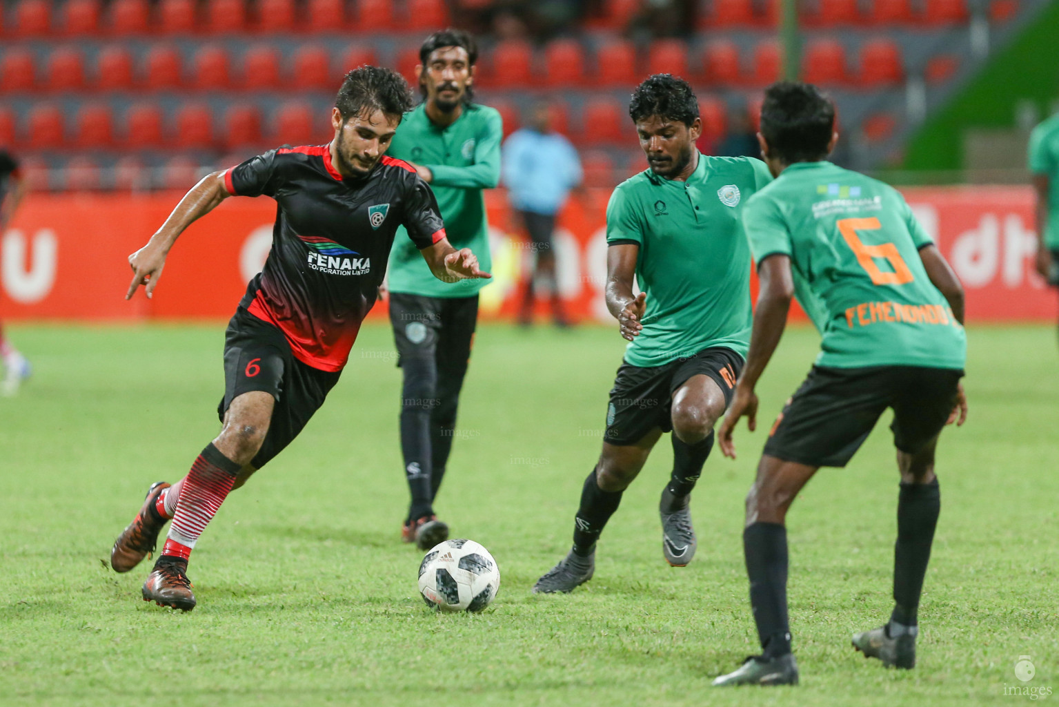 Dhiraagu Dhivehi Premier League 2018Fehendhoo vs Foakaidhoo, Male' Maldives, Thursday, September 27, 2018 (Images.mv Photo/Suadh Abdul Sattar)