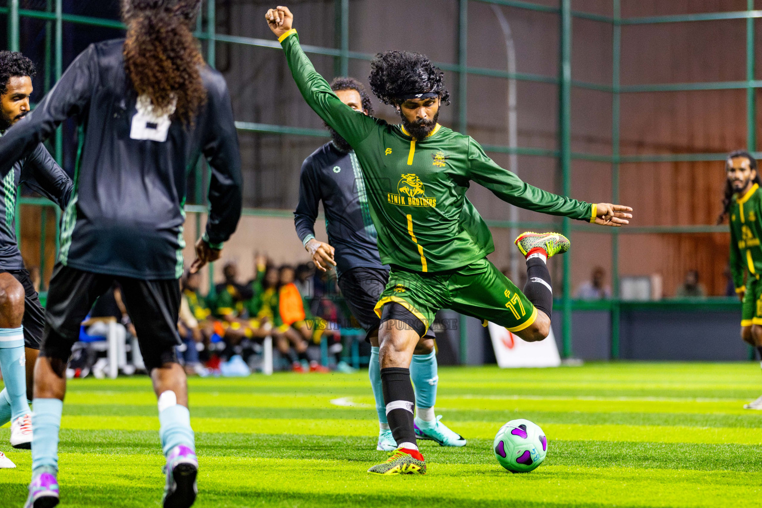 Bretheren SC vs Squadra in Day 2 of BG Futsal Challenge 2024 was held on Wednesday, 13th March 2024, in Male', Maldives Photos: Nausham Waheed / images.mv