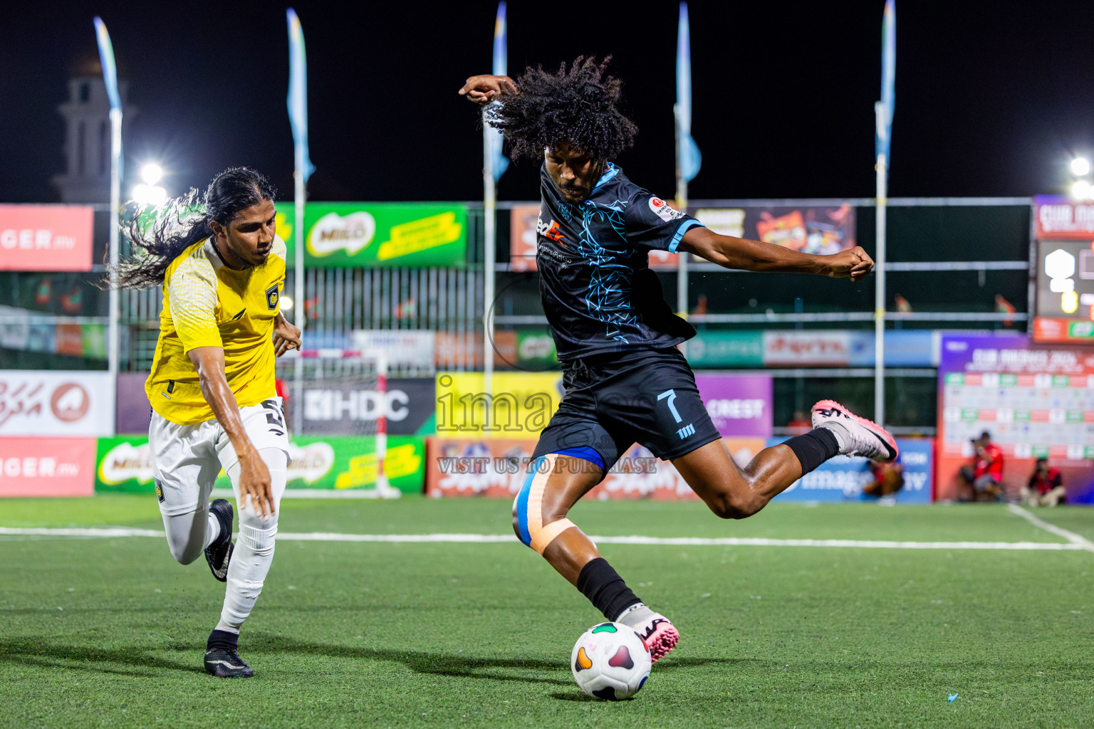 RRC vs Club TTS in Round of 16 of Club Maldives Cup 2024 held in Rehendi Futsal Ground, Hulhumale', Maldives on Tuesday, 8th October 2024. Photos: Nausham Waheed / images.mv