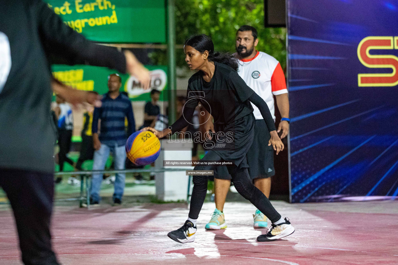 Day3 of Slamdunk by Sosal on 14th April 2023 held in Male'. Photos: Nausham waheed /images.mv