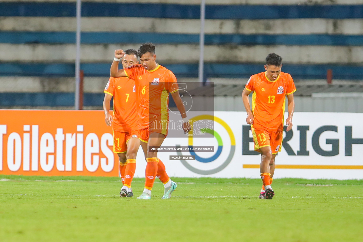 Bhutan vs Lebanon in SAFF Championship 2023 held in Sree Kanteerava Stadium, Bengaluru, India, on Sunday, 25th June 2023. Photos: Nausham Waheed, Hassan Simah / images.mv