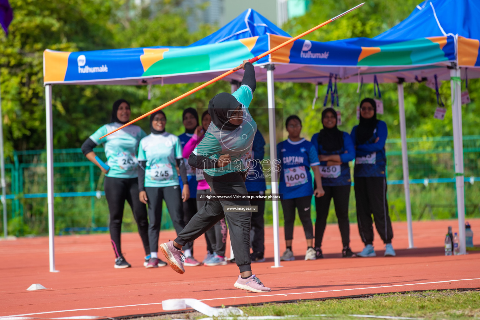 Day two of Inter School Athletics Championship 2023 was held at Hulhumale' Running Track at Hulhumale', Maldives on Sunday, 15th May 2023. Photos: Nausham Waheed / images.mv