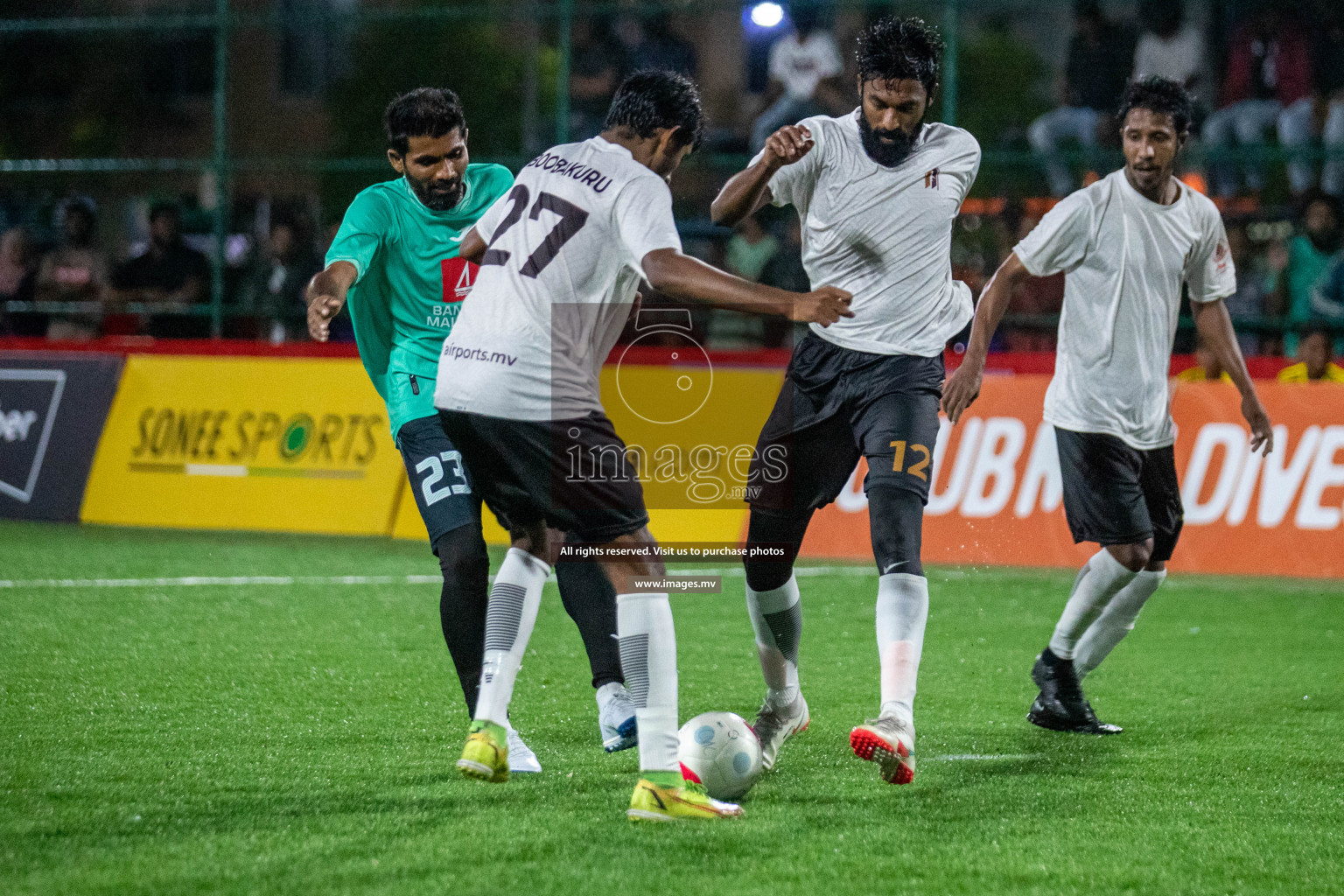 United BML vs Club Airports in Club Maldives Cup 2022 was held in Hulhumale', Maldives on Saturday, 15th October 2022. Photos: Hassan Simah/ images.mv