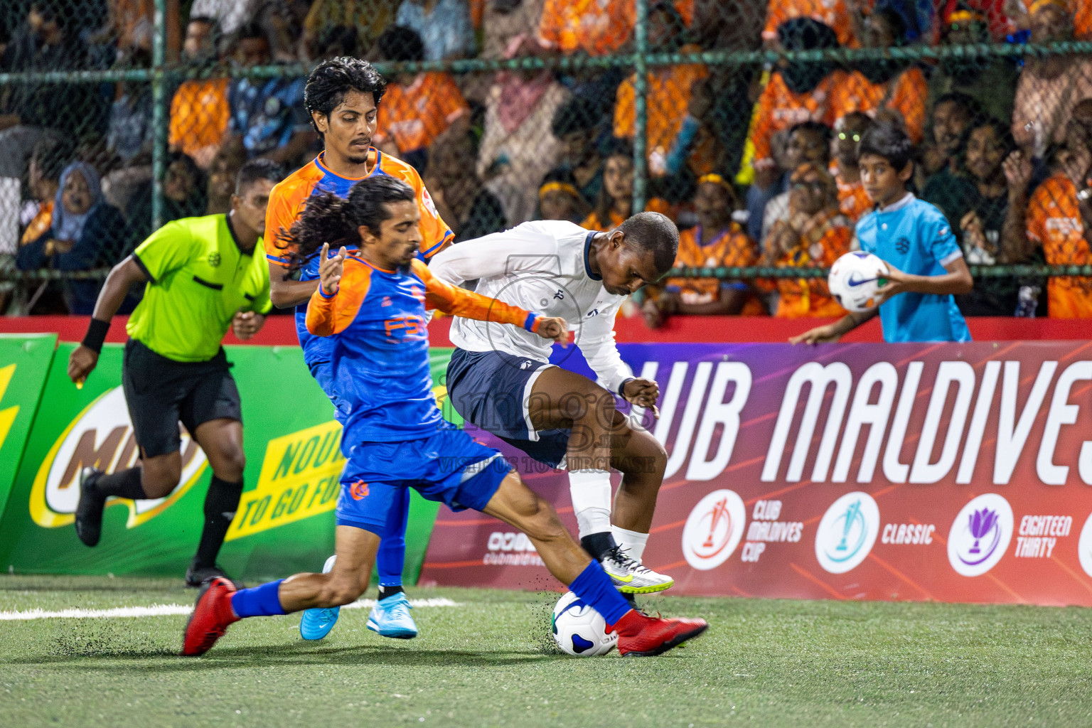 MACL vs TEAM FSM in Club Maldives Cup 2024 held in Rehendi Futsal Ground, Hulhumale', Maldives on Monday, 23rd September 2024. 
Photos: Hassan Simah / images.mv