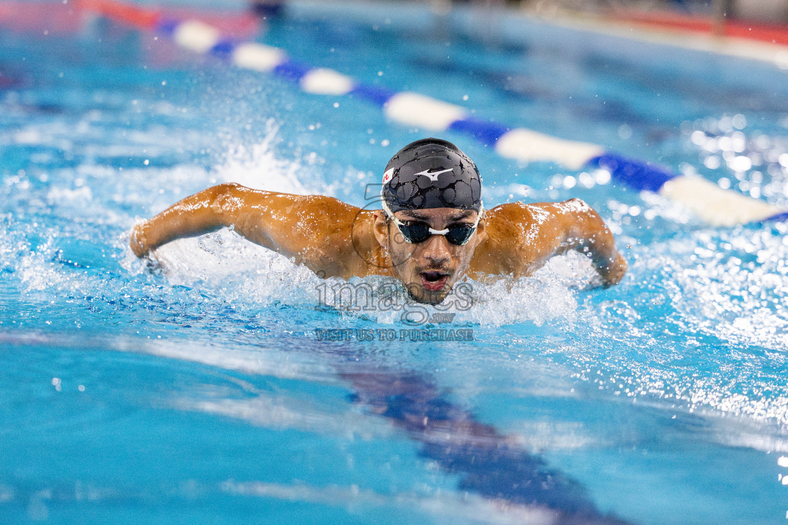 Day 4 of National Swimming Championship 2024 held in Hulhumale', Maldives on Monday, 16th December 2024. Photos: Hassan Simah / images.mv