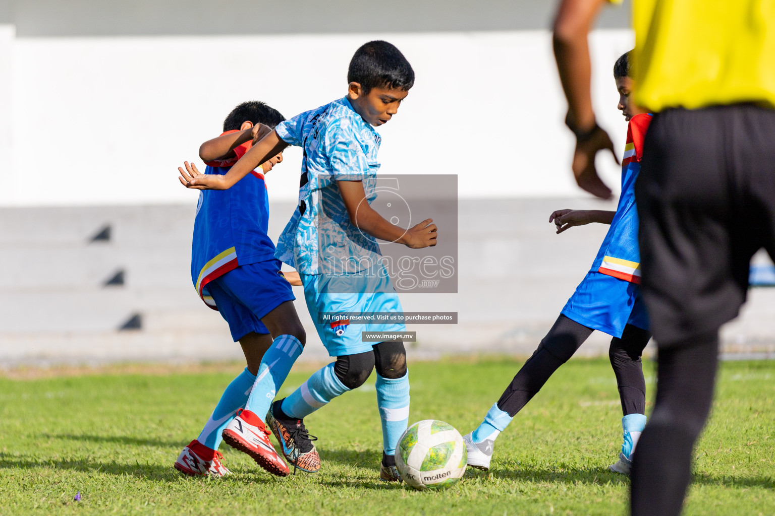 Day 1 of MILO Academy Championship 2023 (U12) was held in Henveiru Football Grounds, Male', Maldives, on Friday, 18th August 2023.