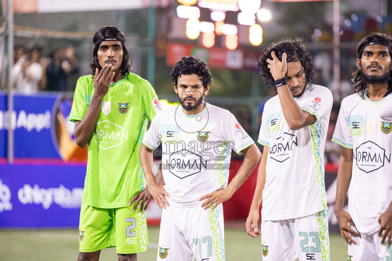 WAMCO vs STELCO in Semi Finals of Club Maldives Cup 2024 held in Rehendi Futsal Ground, Hulhumale', Maldives on Monday, 14th October 2024. Photos: Ismail Thoriq / images.mv