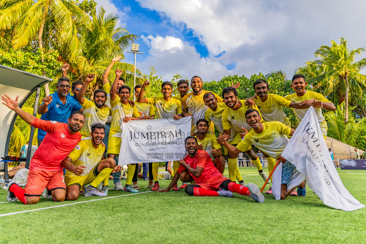Jumeirah vs Varu in Final of Resort League 2025 (North Male Zone) was held on Saturday, 27th September 2025 in One And Only Reethi Rah Maldives Resort, Photos: Areef Adam / images.mv