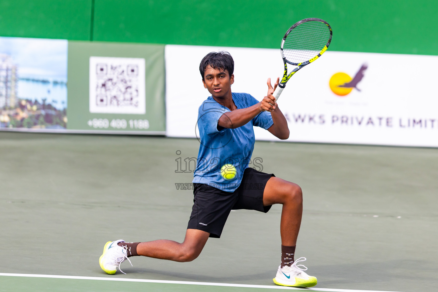 Day 4 of ATF Maldives Junior Open Tennis was held in Male' Tennis Court, Male', Maldives on Thursday, 12th December 2024. Photos: Nausham Waheed/ images.mv