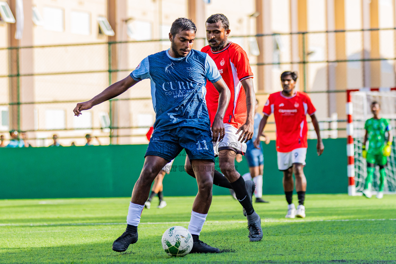 The Marina vs SAII Lagoon in Resort League 2025 (South Male Zone) day 11 was held on Thursday, 9th October 2025 in Crossroads's Maldives, Photos: Areef Adam / images.mv